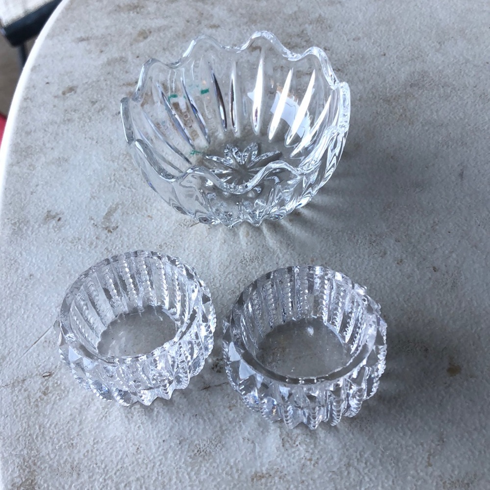 Vintage glassware